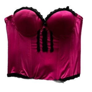 Hot Pink corset bustier